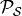 \mathcal{P}_\mathcal{S}